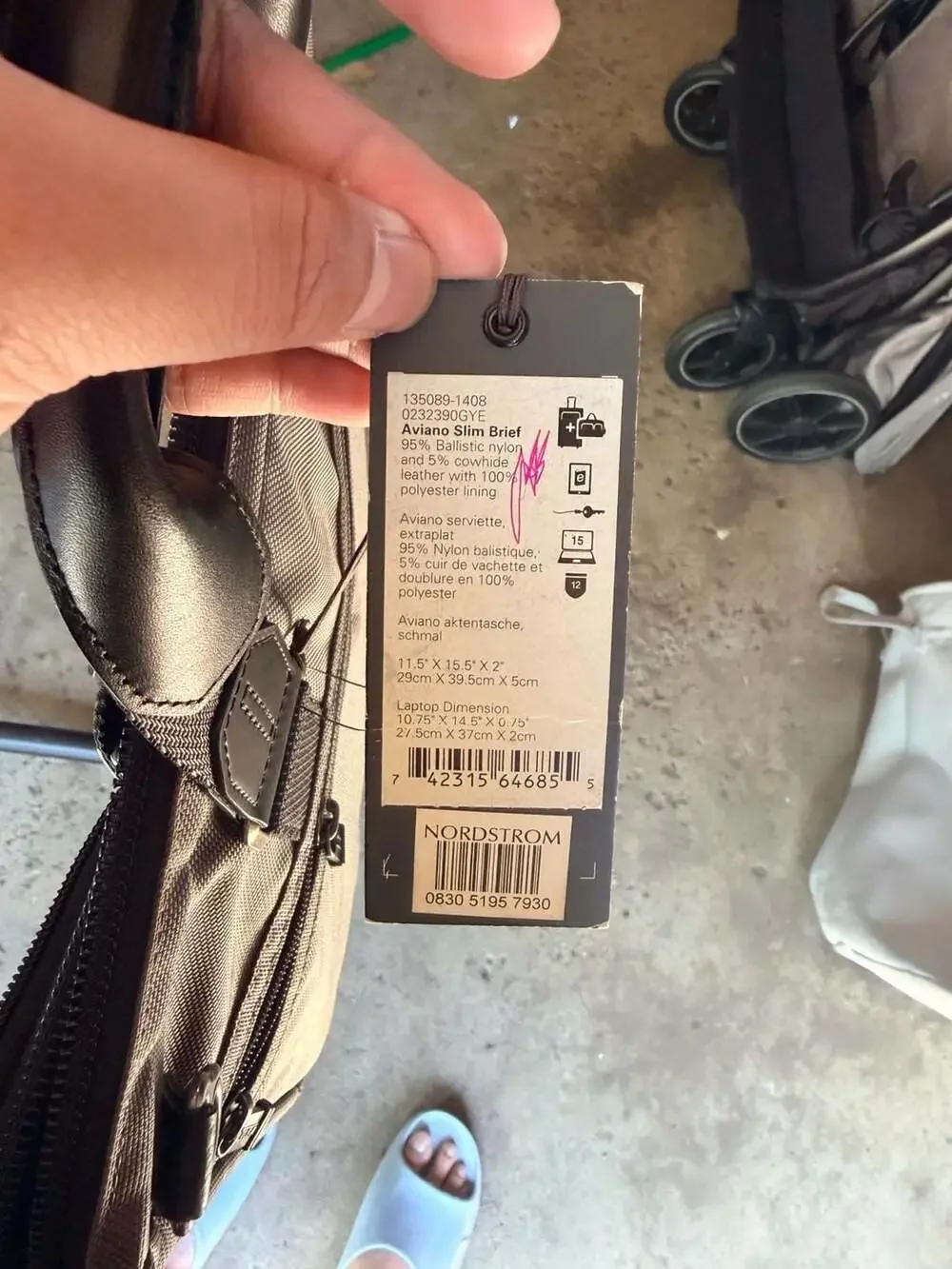 Tumi alpha bravo
